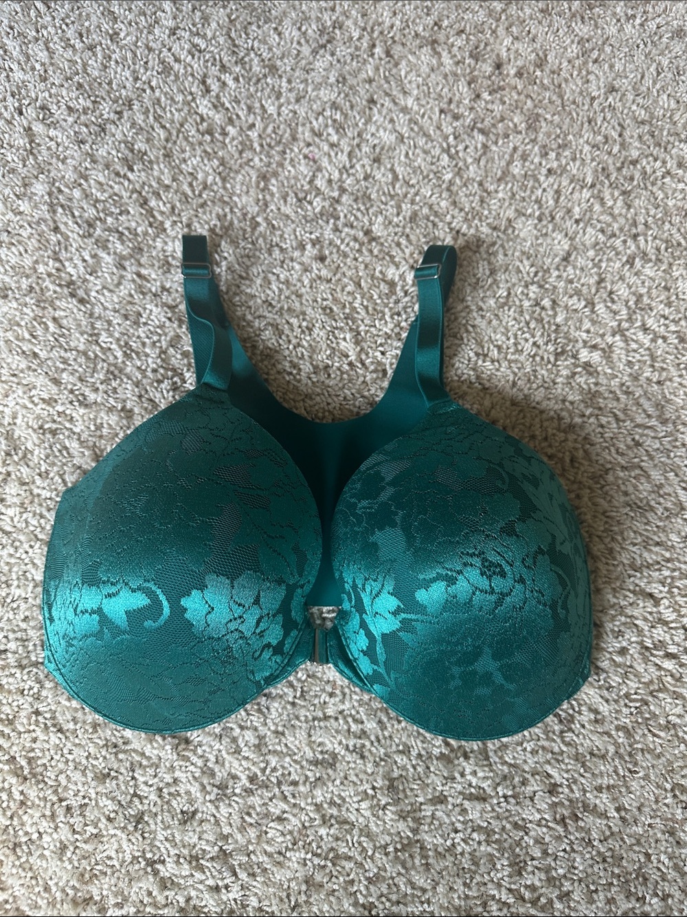 Soma Teal Lace Underwire Bra